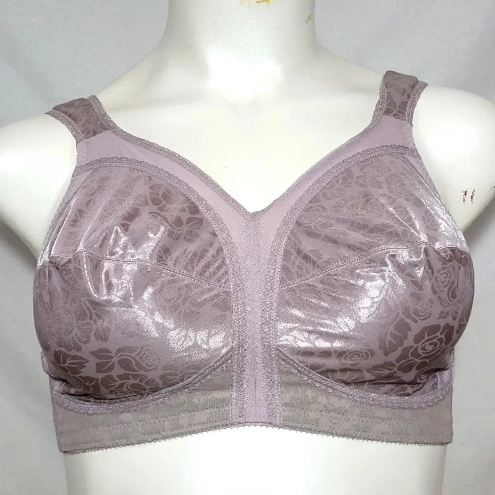 36D Playtex 4693 18 Hour Comfort Strap Bra Warm Steel